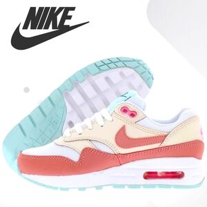 Nike Kids Sneakers - Coral, Mint, White